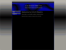 Tablet Screenshot of ghelectric.org